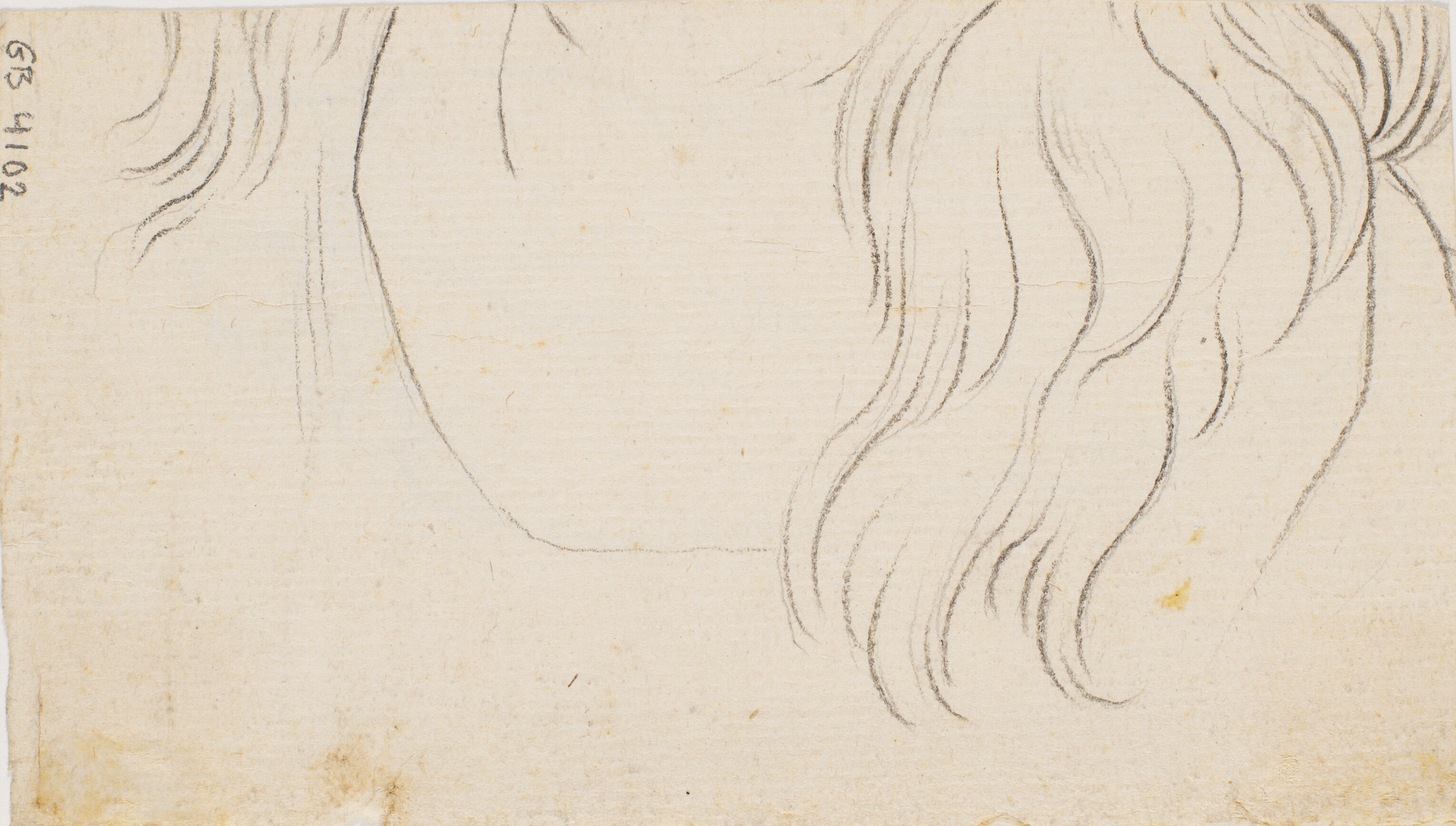 Løs skitse af muligvis hår